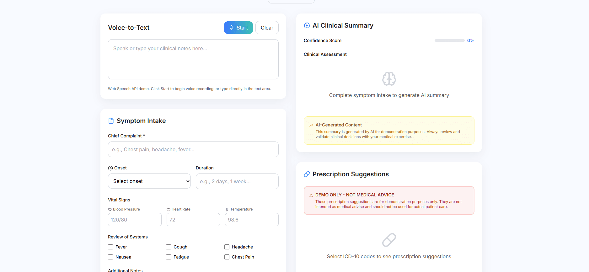 MediMind: Clinical NLP for Fast Chart Summaries - Overview MediMind Overview